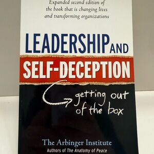 Leadership and Self-Deception Paperback Book New Self Help Professional Books